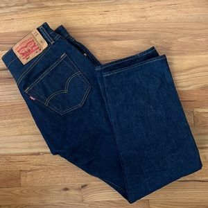 501 Levi shrink to fit mens dark wash jeans